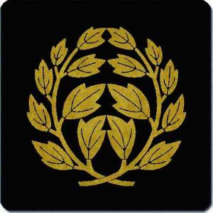 家紋シール 0060_違い葉牡丹 3cm 4枚セ...の商品画像