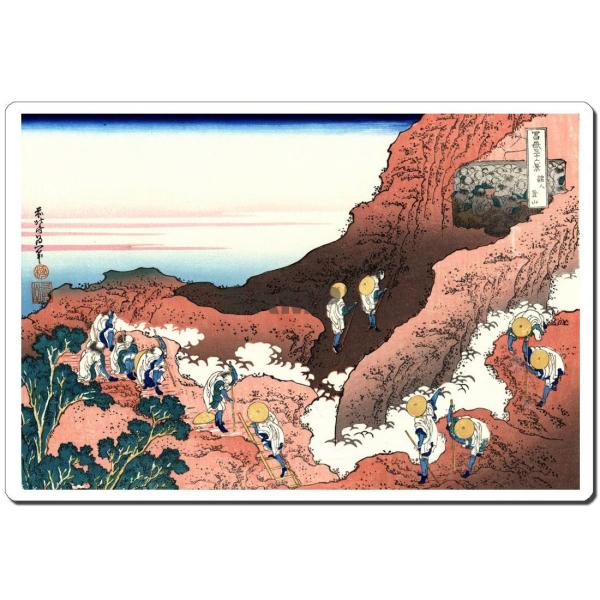 マウスパッド オリジナル 浮世絵 浮世絵マウスパッド 薄ぴた U4031 葛飾北斎 - 富嶽三十六景...