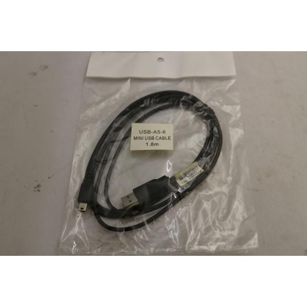 ゆうパケット対応商品 E2700 ミニUSBケーブル　USB-Ａ5-6　1.8m  未使用品