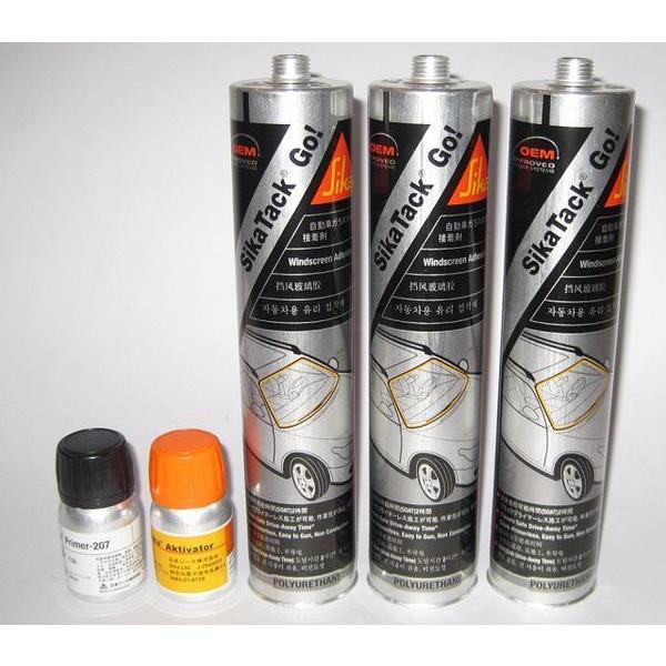 接着剤 シーカタックゴー 速乾 3本 プライマー アクティベーター ノズル付