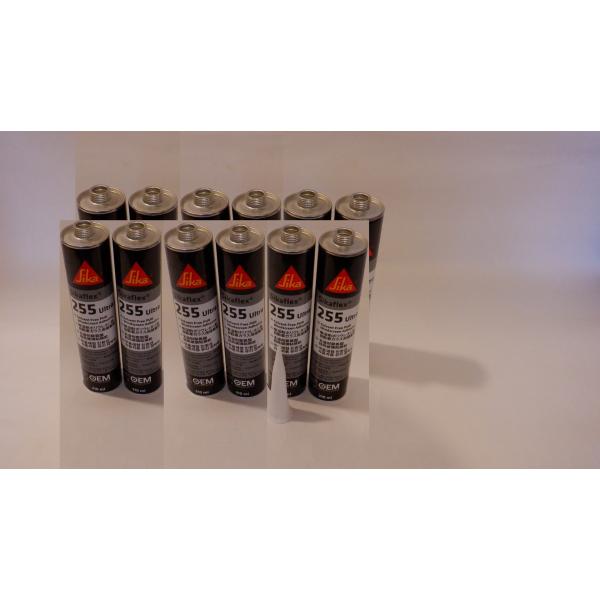 フロントガラス接着剤 Sikaflex 255 Ultra カートリッジ 310 ml 12個 ノズ...