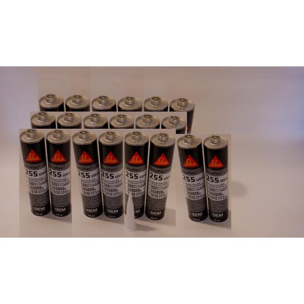 フロントガラス接着剤 Sikaflex 255 Ultra カートリッジ 310 ml 20個 ノズ...