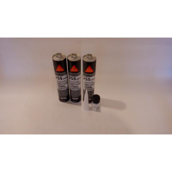 フロントガラス接着剤 Sikaflex 255 Ultra カートリッジ 310 ml 3個 ノズル...