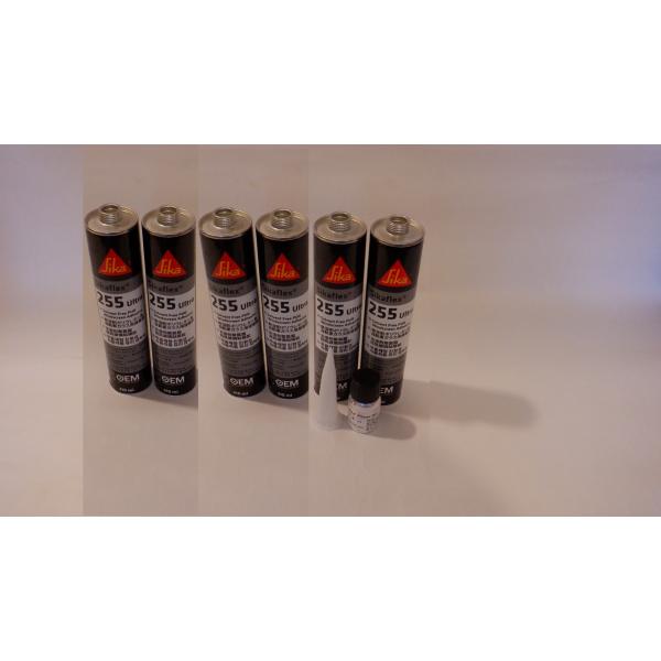 フロントガラス接着剤 Sikaflex 255 Ultra カートリッジ 310 ml 6個 ノズル...