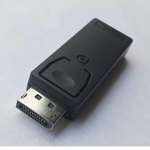 DisplayPort to HDMI 変換アダプタ 6.5cm  DP to HDMI