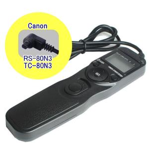 Canon キヤノン RS-80N3/TC-80N3 対応 シャッター リモコン コード レリーズ (Canon キヤノン RS-80N3)｜pcastore