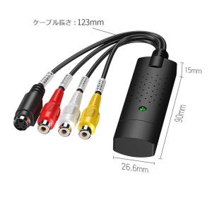 USB2.0対応 ビデオ/AVキャプチャーカー...の詳細画像3