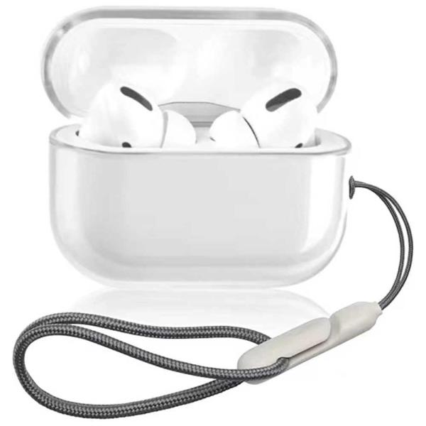 AirPods Pro 2 AirPods Pro 第2世代 透明 ケース TPU素材 分離式 着脱...