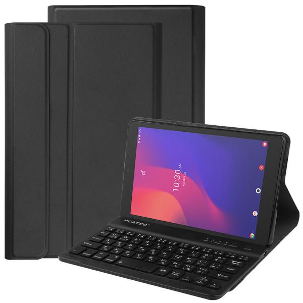 ドコモ タブレット dtab Compact d-42A キーボード付 PUレザーケース Bluet...