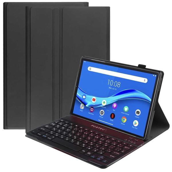 Lenovo Tab6 10.3インチ 専用 ケース付き Bluetooth キーボード US配列 ...