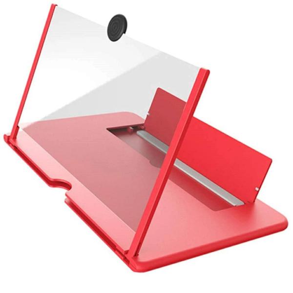 スマホ 拡大鏡 スマホ スクリーンアンプ スタンド 折りたたみ式 携帯便利 軽量  ルーペ HD 3...