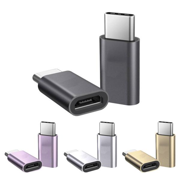 USB Type-C(オス) to MicroUSB(メス) 変換 コネクタ USB3.1 Type...