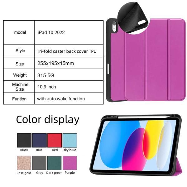 10.9インチ アイパッド iPad（第10世代) 2022年モデル アイパッド ペン収納スペース付...