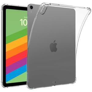 アイパッドエア / 13インチ iPad Air / M2 / M3 / M4 用  クリアケース 四つ角エアクッション構造 透明 TPU素材 保護カバー 背面ケース
