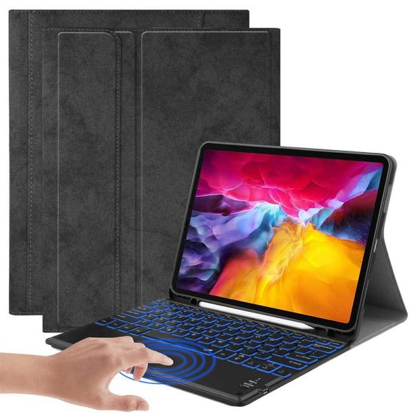 11インチ iPad Pro  トラックパット付きキーボード Bluetooth   ペンホルダー収...