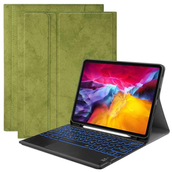 iPad Pro11 2020/2018タッチパッド付きBluetooth キーボード　ペンホルダー...