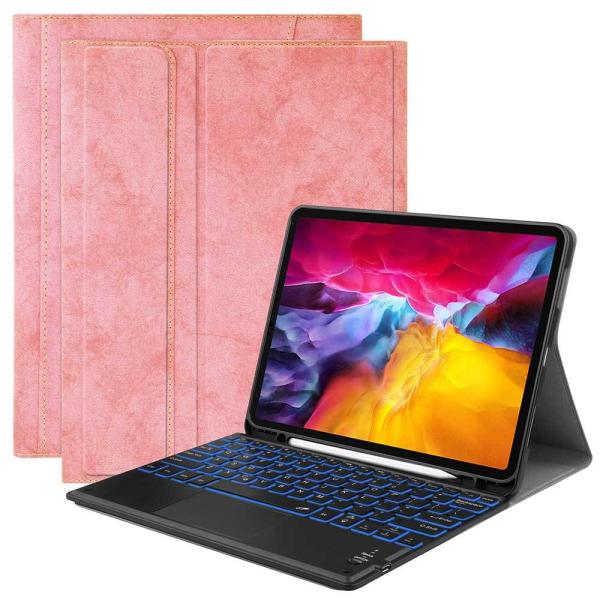 iPad Pro11 2020/2018タッチパッド付きBluetooth キーボード　ペンホルダー...