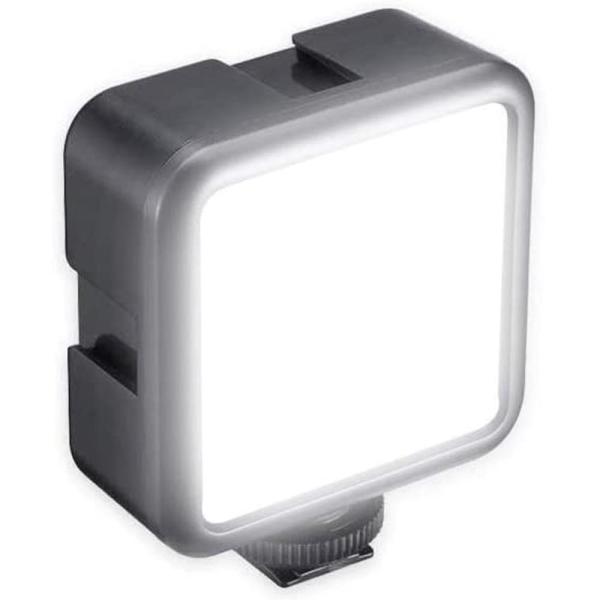 小型 ビデオライト 42 LED 2000mAh USB充電式 ソフト光 超高輝度 明るい白色光 2...