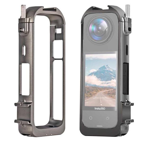 インスタ360X4  Insta360 X4専用 フォームフィッティング アルミニウム素材フレーム ...