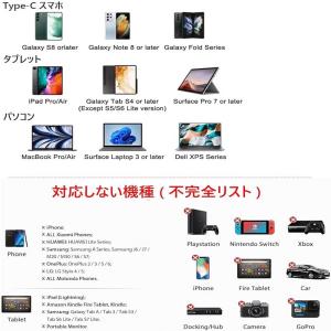 USB C HDMI ケーブル 1.8M US...の詳細画像4