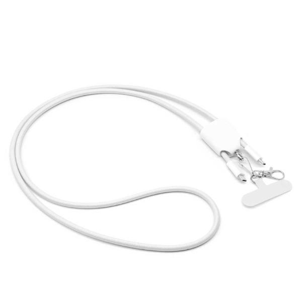 4in1 スマホストラップ USB-Cケーブル PD60W急速充電 データ伝送可能 USB2.0 i...