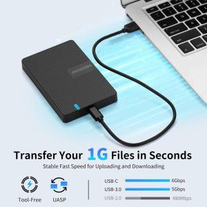 2.5インチ HDD/SSD 外付けケース U...の詳細画像2