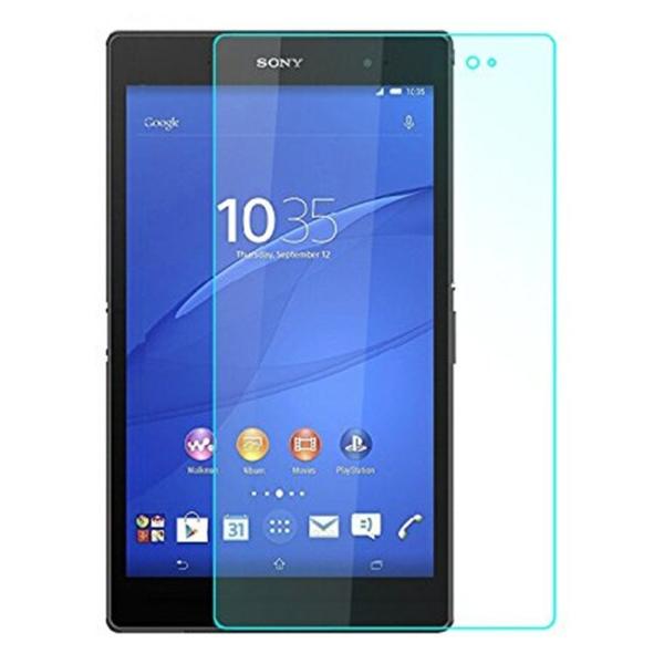 SONY Xperia Z3 Tablet Compact 強化ガラス 液晶保護フィルム 耐指紋 撥...