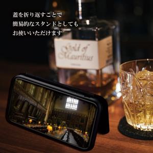 ベイシオ4 手帳型ケース 薄型 カーボンファイ...の詳細画像4