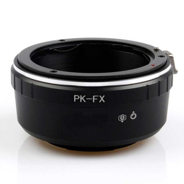 PK-FX ペンタックス Kマウントレンズ →フジ Xマウント変換 アダプター マウントアダプター ...