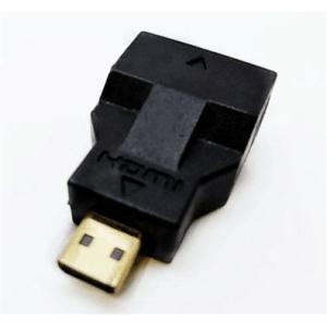 miniHDMI 端子 変換アダプター miniHDMI端子をmicroHDMI端子に変換 ミニHD...