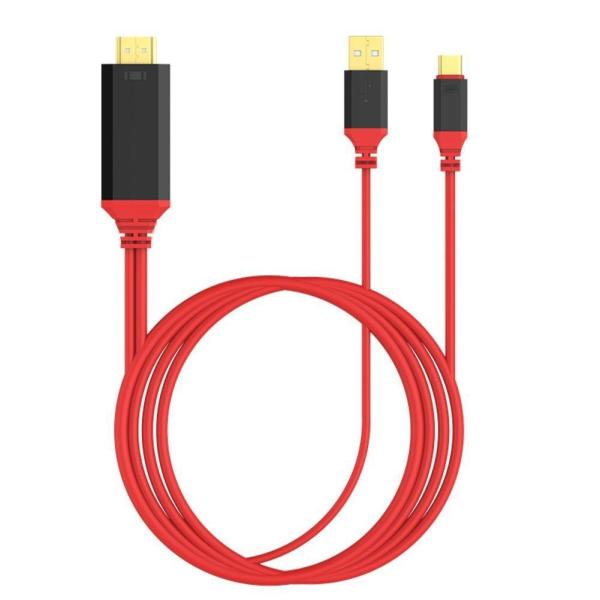 USB type-C to HDMIケーブル 2m 変換アダプタ 3D / 4K / HD1080P...