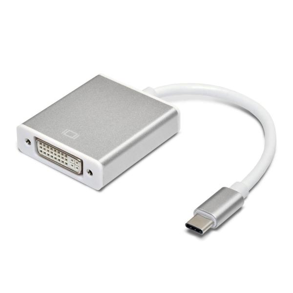 USB3.1-C 変換アダプター Type-C to DVI 変換アダプター 4K 解像度 対応 (...