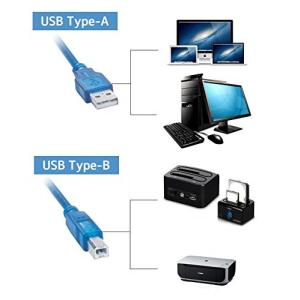 プリンター変換ケーブル USB 30cm 50...の詳細画像1