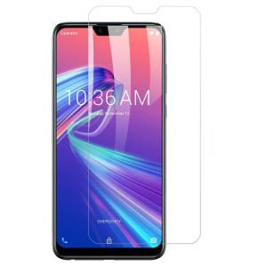 送料無料  Zenfone Max Pro (M2) ZB631KL強化ガラス 液晶保護フィルム ガラスフィルム 耐指紋 撥油性 表面硬度 9H