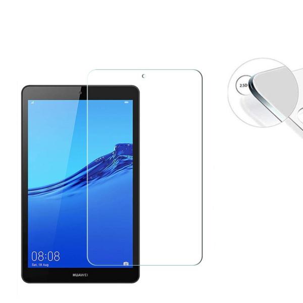 Huawei MediaPad M5 Lite 8.0 強化ガラス 液晶保護フィルム 耐指紋 撥油性...