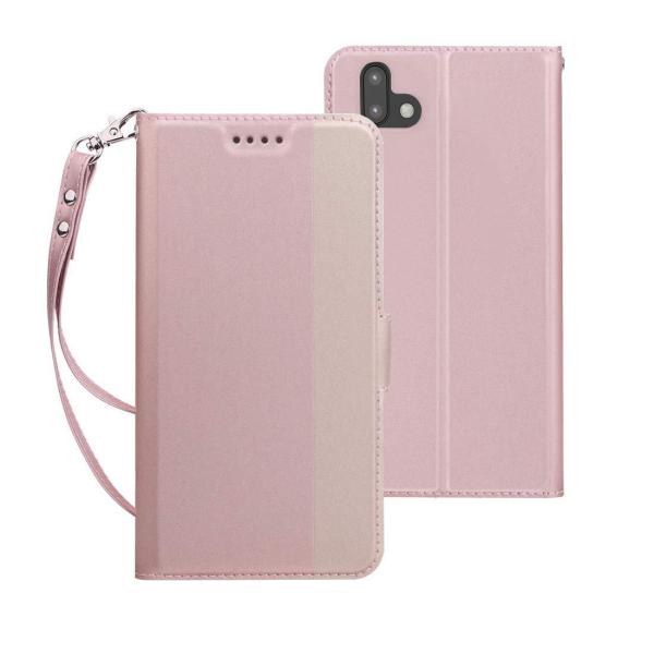 【送料無料】SoftBank arrows U 用スマホケース 手帳型ケース カバー　ツートンカラー...