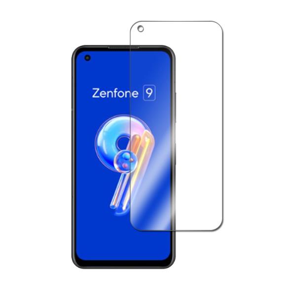 ASUS ZenFone 9 ガラスフィルム  強化ガラス 液晶保護フィルム ガラスフィルム 耐指紋...