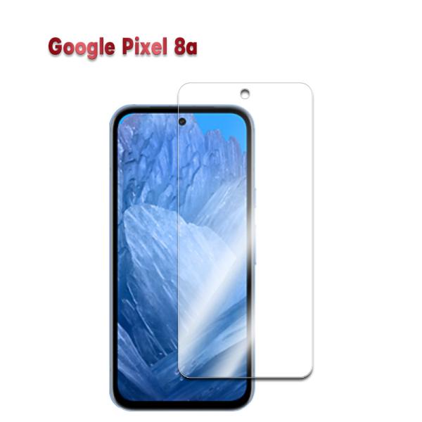 Google Pixel 8a 強化ガラス 液晶保護フィルム ガラスフィルム 耐指紋 撥油性 表面硬...