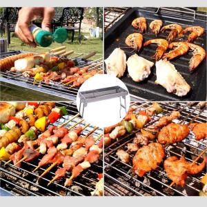 アウトドア BBQ コンロ / 焼き網幅73c...の詳細画像4