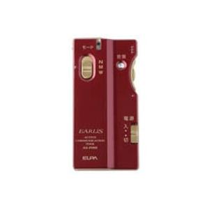 エルバ 集音器 AS-P001（WR） ELPA(エルパ) イヤリス AS-P001(WR) ワインレッド (イヤホンマイク式集