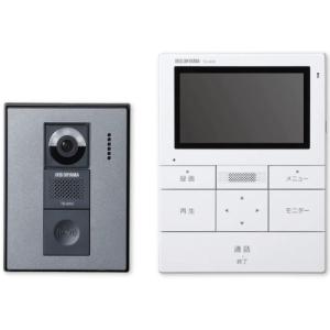 アイリスオーヤマ テレビドアホン TD-SM3010T-WSH ホワイト/ガンメタリックの商品画像