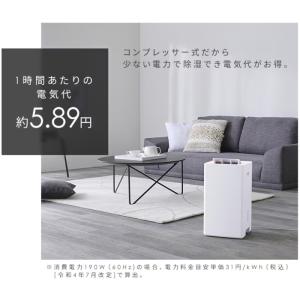 アイリスオーヤマ 除湿機 コンプレッサー式 1...の詳細画像3