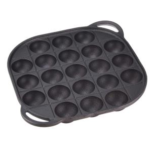 パール金属 スプラウト鉄鋳物たこ焼きプレート21穴 HB-4621