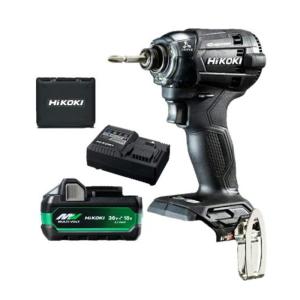 HiKOKI(工機ホールディングス) コードレスインパクトドライバー WH18DC(XCBZ) 黒