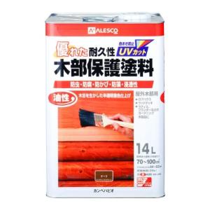 カンペハピオ 油性木部保護塗料 14L チーク