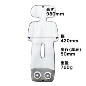 サンコー ベビーカー用シートファン ベビクール ...の商品画像