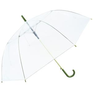 アテイン カラフルビニール傘65cm カーキ カーキ