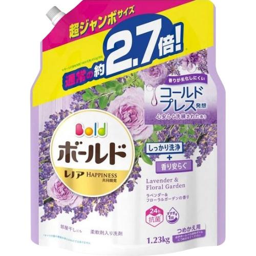 P&amp;G(ピーアンドジー) ボールドジェル ラベンダー＆フローラルガーデンの香り つめかえ 超ジャンボ...