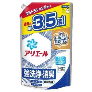 P&G(ピーアンドジー) アリエール 超抗菌ジェル つめかえ ウルトラジャンボ 1.59kg｜pcbomber