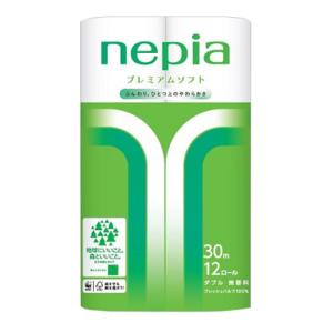 王子ネピア ネピア プレミアムソフトトイレットロール 12ロール ダブル 30m